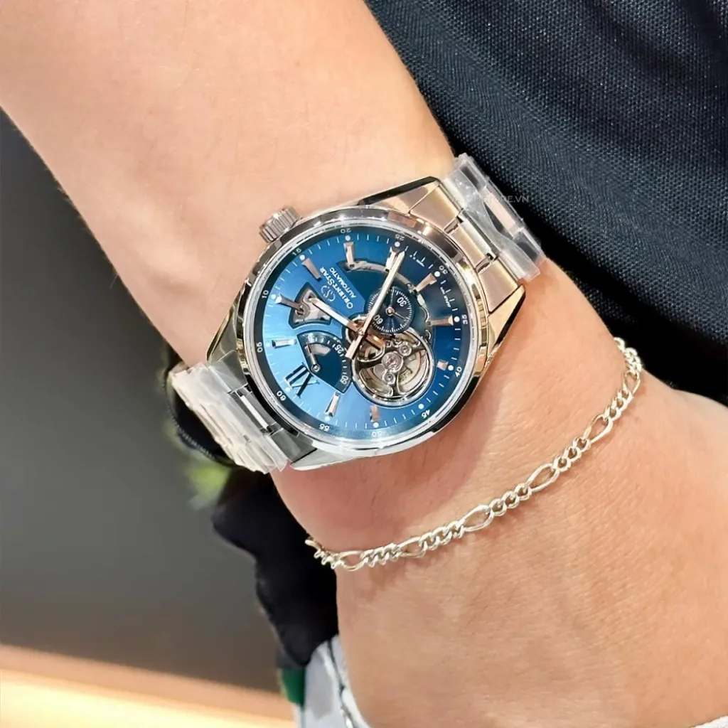 Orient RE-AV0122L00B – Nam – Dây kim loại –  Automatic